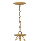 Fredrick Ramond FR46911BNG Burnished Gold Medium Convertible Chandelier Image 4