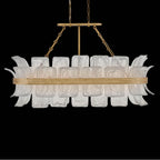 Fredrick Ramond FR46915BNG Burnished Gold Large Ten-light Linear Image 2