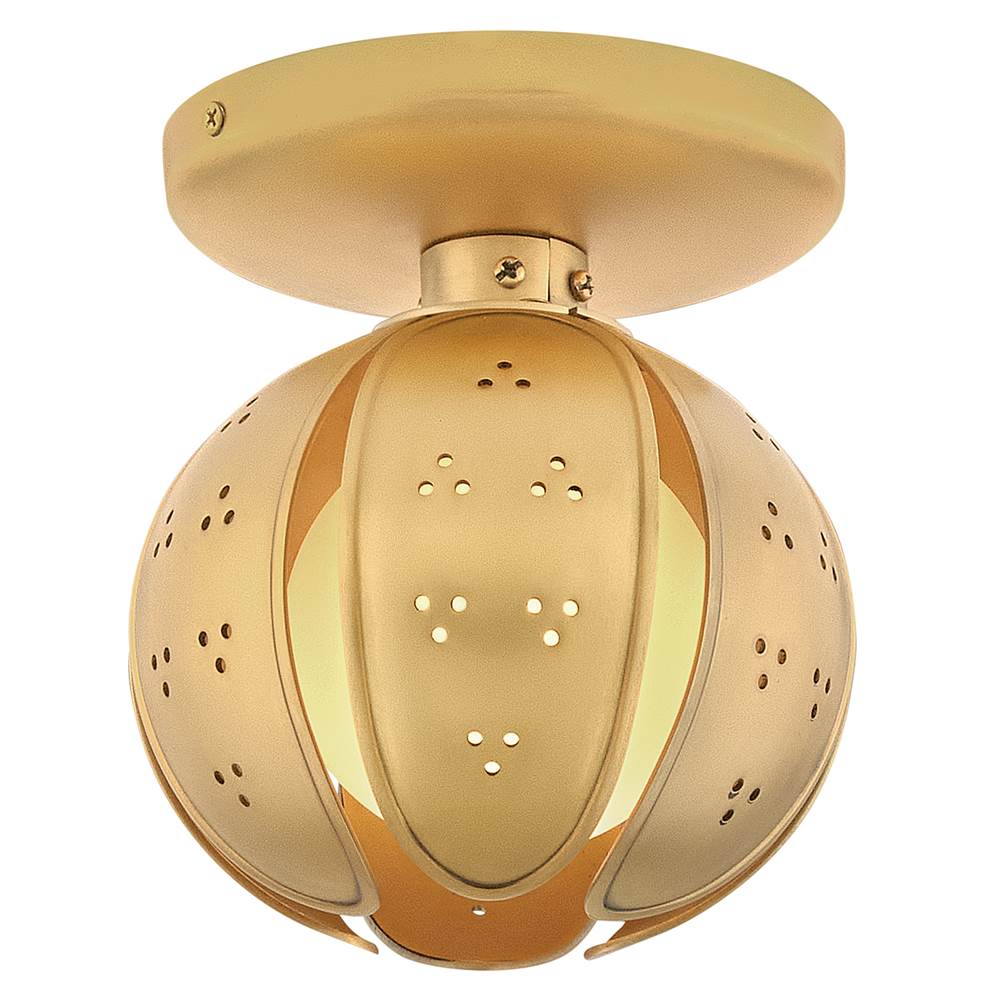 Fredrick Ramond FR46960UB-LL Unlacquered Brass Small Single Light Sconce Image 1