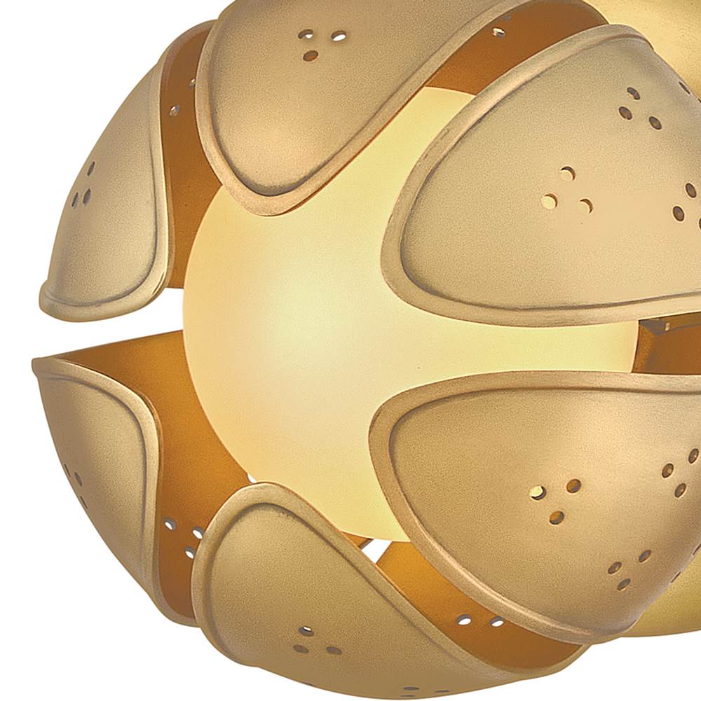 Fredrick Ramond FR46960UB-LL Unlacquered Brass Small Single Light Sconce Image 6