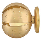 Fredrick Ramond FR46962UB-LL Unlacquered Brass Small Semi-flush Mount Image 4