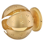 Fredrick Ramond FR46962UB-LL Unlacquered Brass Small Semi-flush Mount Image 3