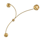 Fredrick Ramond FR46963UB-LL Unlacquered Brass Large Abstract Chandelier Image 3
