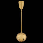 Fredrick Ramond FR46967UB-LL Unlacquered Brass Small Pendant Image 2