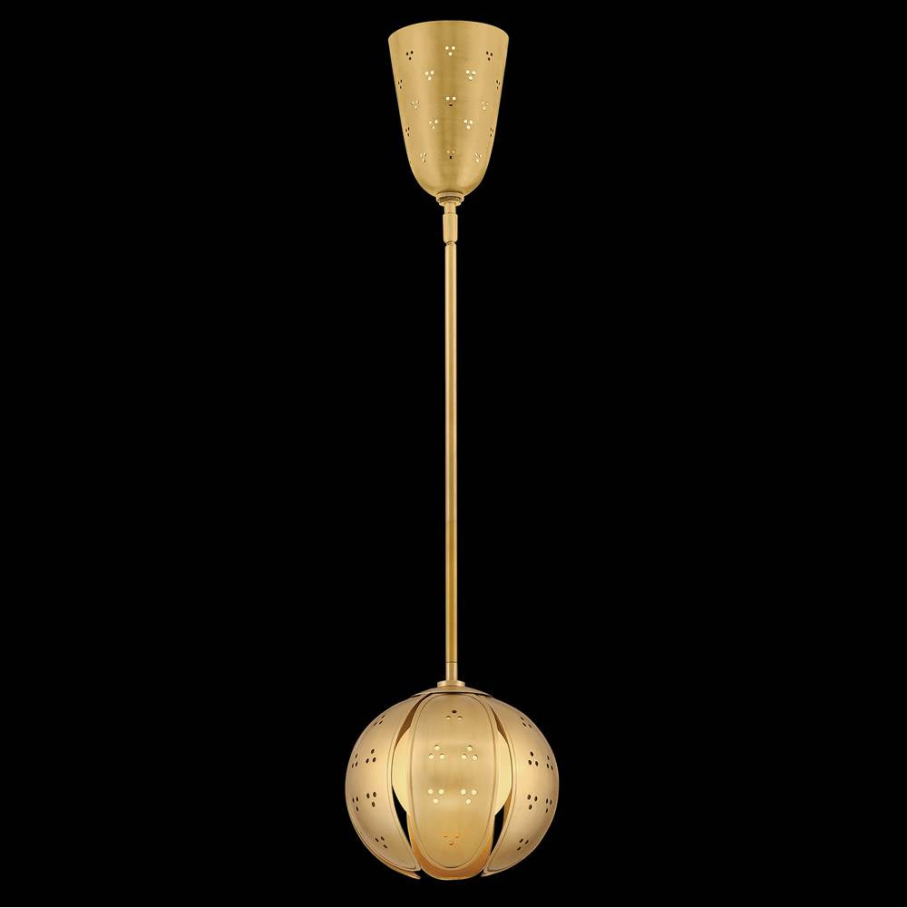 Fredrick Ramond FR46967UB-LL Unlacquered Brass Small Pendant Image 2
