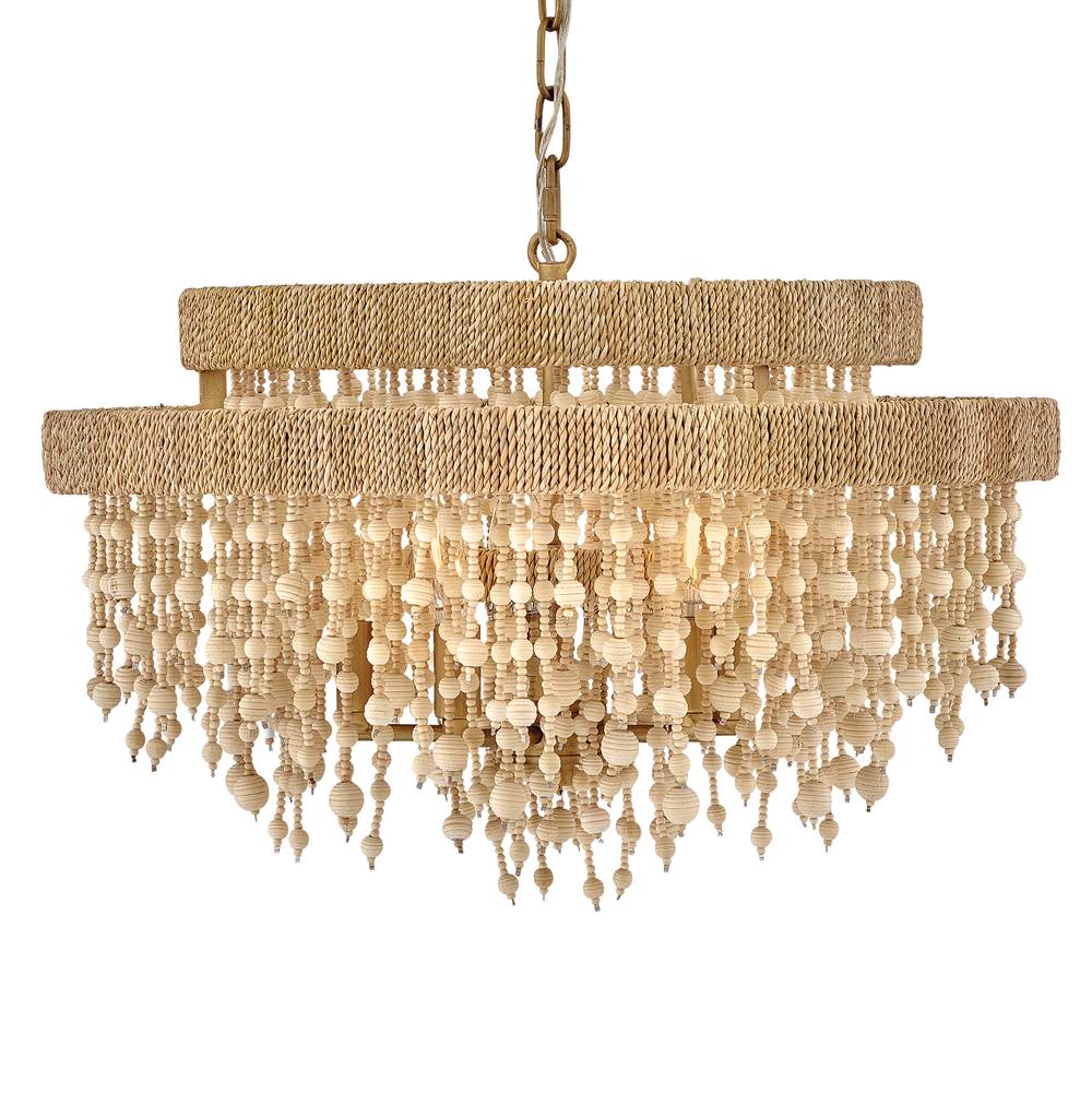 Fredrick Ramond FR47003BNG Burnished Gold Medium Semi Flush Mount Image 4