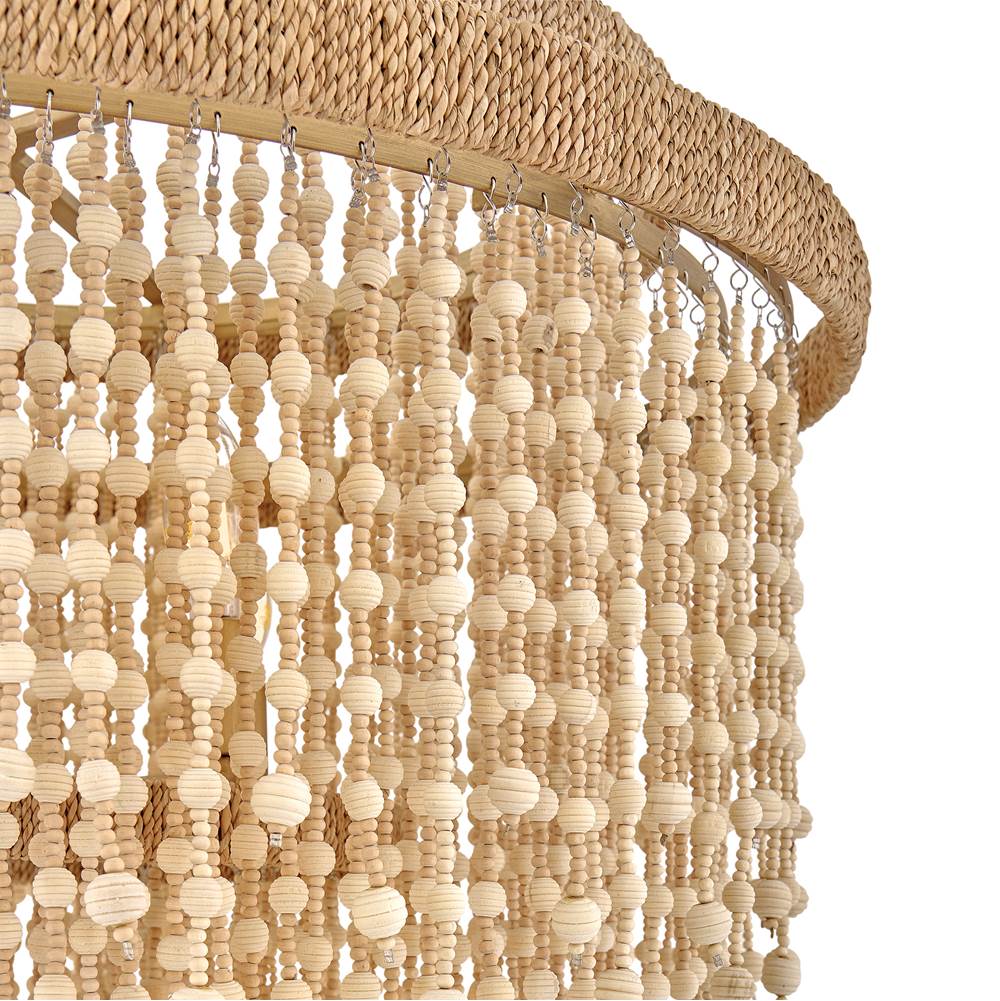 Fredrick Ramond FR47004BNG Burnished Gold Medium Chandelier Image 6