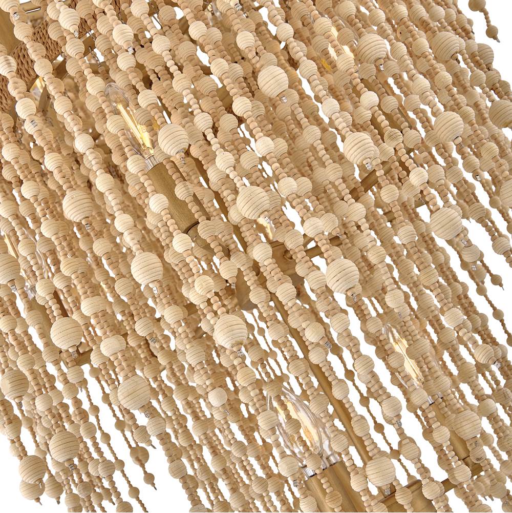 Fredrick Ramond FR47004BNG Burnished Gold Medium Chandelier Image 5