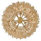 Fredrick Ramond FR47004BNG Burnished Gold Medium Chandelier Image 2