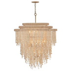 Fredrick Ramond FR47006BNG Burnished Gold Large Chandelier Image 1