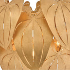 Fredrick Ramond FR47166DA Distressed Brass Large Chandelier Image 6
