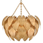 Fredrick Ramond FR47166DA Distressed Brass Large Chandelier Image 5