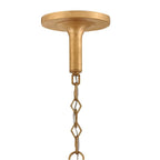 Fredrick Ramond FR47166DA Distressed Brass Large Chandelier Image 4