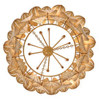 Fredrick Ramond FR47166DA Distressed Brass Large Chandelier Image 3