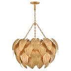 Fredrick Ramond FR47166DA Distressed Brass Large Chandelier Image 2