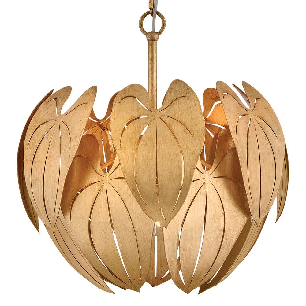 Fredrick Ramond FR47167DA Distressed Brass Large Convertible Semi-flush Mount Image 5