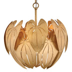 Fredrick Ramond FR47167DA Distressed Brass Large Convertible Semi-flush Mount Image 5