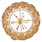 Fredrick Ramond FR47168DA Distressed Brass Large Chandelier Image 3