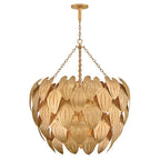 Fredrick Ramond FR47168DA Distressed Brass Large Chandelier Image 2