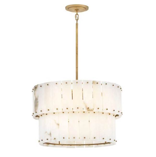 Fredrick Ramond FR47751BNG Burnished Gold Medium Convertible Chandelier Image 7