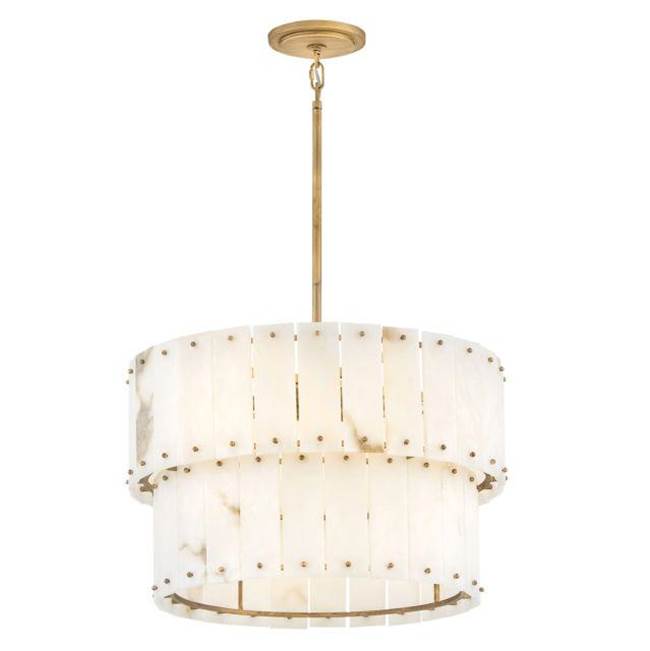 Fredrick Ramond FR47751BNG Burnished Gold Medium Convertible Chandelier Image 5