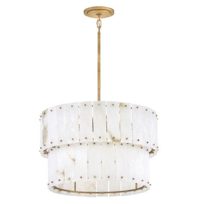 Fredrick Ramond FR47751BNG Burnished Gold Medium Convertible Chandelier Image 4