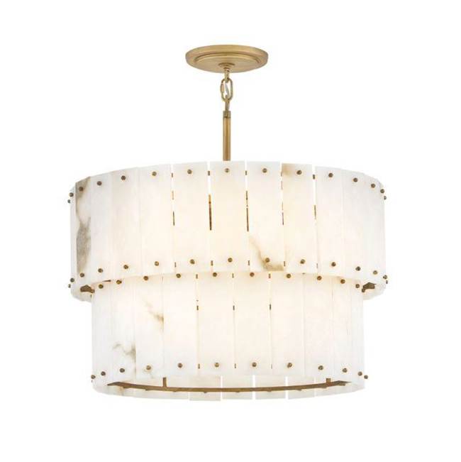 Fredrick Ramond FR47751BNG Burnished Gold Medium Convertible Chandelier Image 3