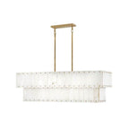 Fredrick Ramond FR47756BNG Burnished Gold Medium Eight Light Linear Image 5