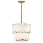 Fredrick Ramond FR47757BNG Burnished Gold Medium Convertible Semi-flush Mount Image 7