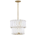 Fredrick Ramond FR47757BNG Burnished Gold Medium Convertible Semi-flush Mount Image 6