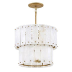 Fredrick Ramond FR47757BNG Burnished Gold Medium Convertible Semi-flush Mount Image 2