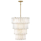 Fredrick Ramond FR47758BNG Burnished Gold Medium Multi Tier Chandelier Image 1