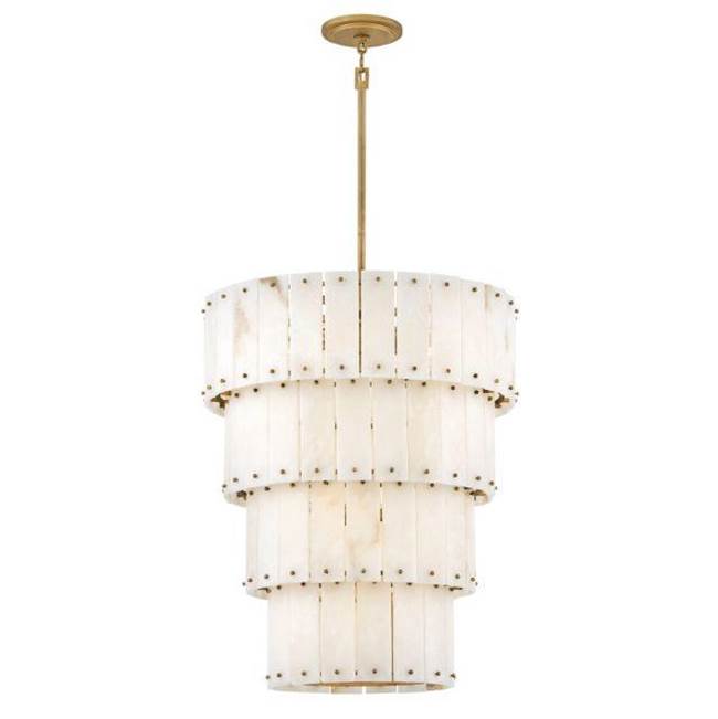 Fredrick Ramond FR47758BNG Burnished Gold Medium Multi Tier Chandelier Image 4