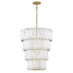 Fredrick Ramond FR47758BNG Burnished Gold Medium Multi Tier Chandelier Image 3