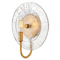 Fredrick Ramond FR30120DA Distressed Brass Medium Single Tier Pendant Image 1