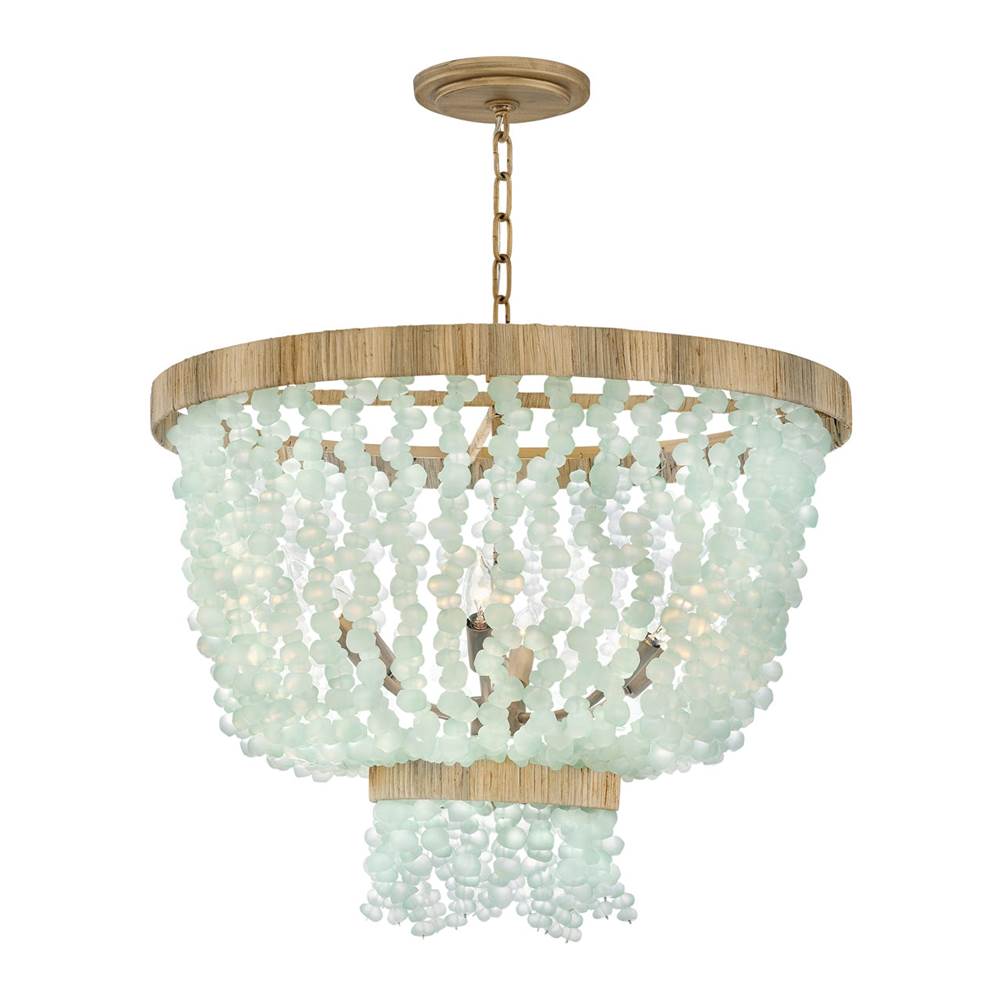 Fredrick Ramond FR30206BNG-BG Burnished Gold Large Pendant Image 1