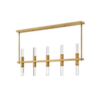 Fredrick Ramond FR30608HBR Heritage Brass Ten Light Led Linear Image 1