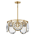Fredrick Ramond FR31263HBR Heritage Brass Large Convertible Pendant Image 1