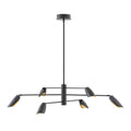 Fredrick Ramond FR35806BLK Black Chandelier Bowery Image 1