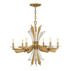 Fredrick Ramond FR40908BNG Burnished Gold Chandelier Vida Image 1