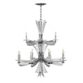 Fredrick Ramond FR40909GG Glacial Chandelier Vida Image 1