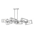 Fredrick Ramond Ensemble Chandelier Ensemble