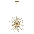Fredrick Ramond FR43014BNG Burnished Gold Chandelier Tryst Image 1