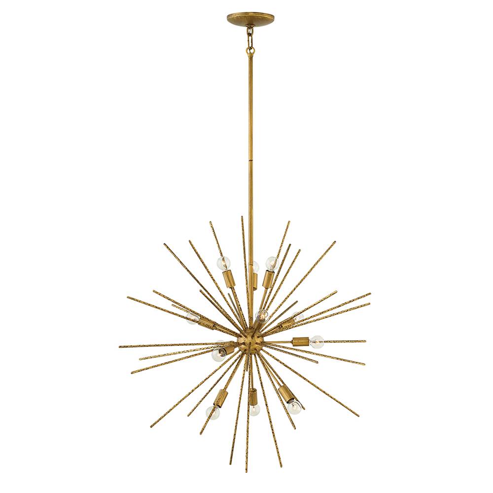 Fredrick Ramond FR43015BNG Burnished Gold Chandelier Tryst Image 1