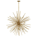 Fredrick Ramond FR43016BNG Burnished Gold Chandelier Tryst Image 1