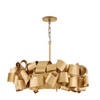Fredrick Ramond FR48604DXG Deluxe Gold Chandelier Delfina Image 1
