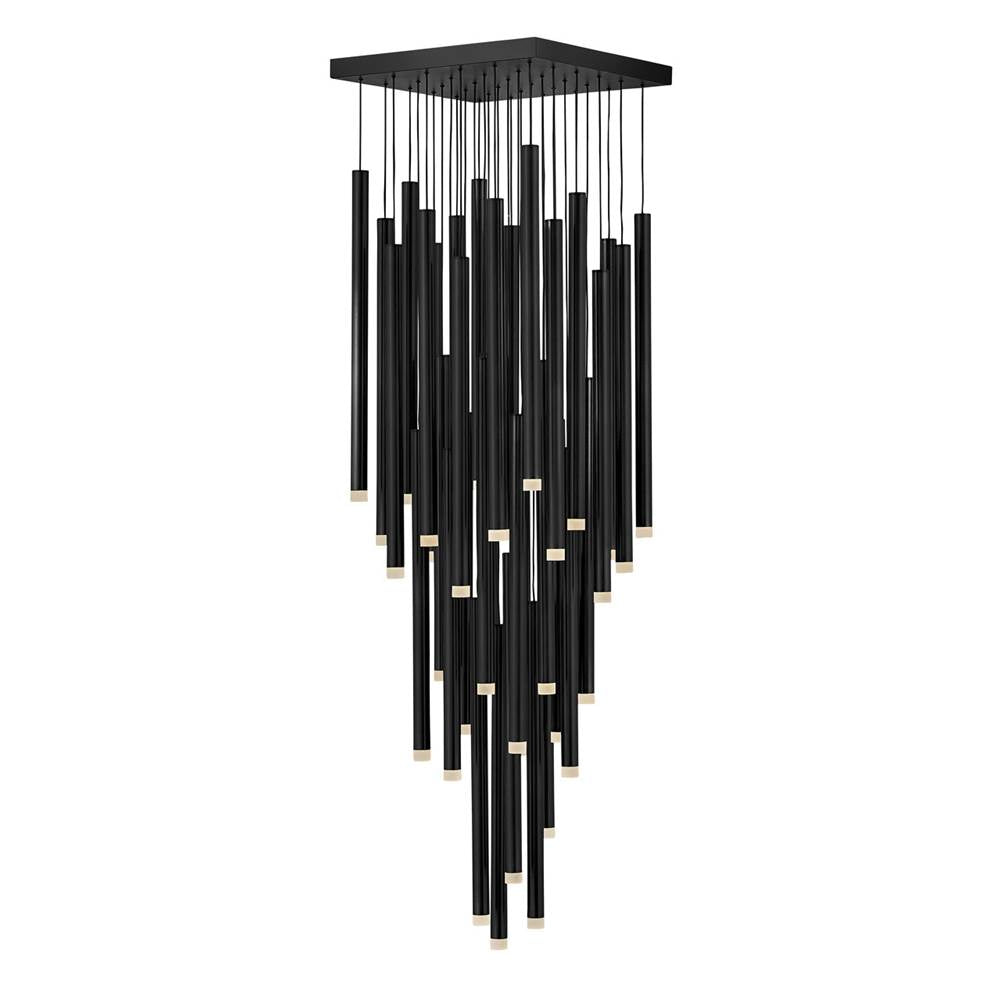 Fredrick Ramond FR49908BLK Black Chandelier Harmony Image 1