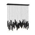 Fredrick Ramond FR49909BLK Black Chandelier Harmony Image 1