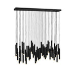 Fredrick Ramond FR49909BLK Black Chandelier Harmony Image 1