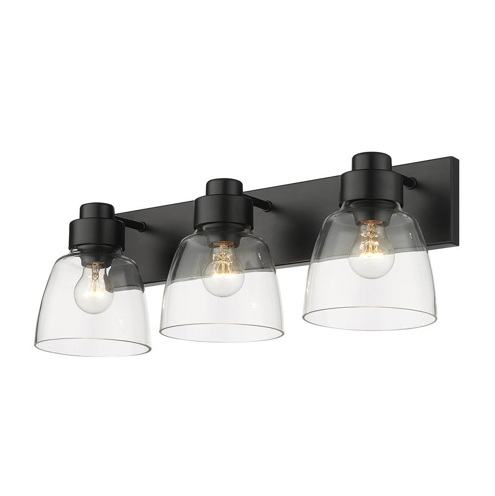 Golden Lighting Remy Golden Lighting Remy 3-light Vanity In Brushed Champagne Brass